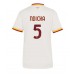 AS Roma Evan Ndicka #5 Dámské Venkovní Dres 2026-27 Krátkým Rukávem AS Roma Evan Ndicka #5 Dámské Venkovní Dres 2026-27 Krátkým Rukávem